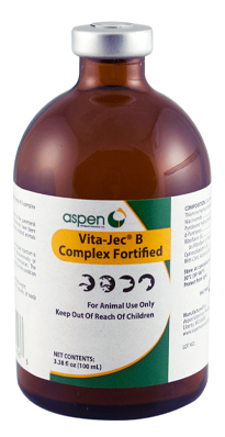 Injectible Vitamin B Complex Fortified 100ml Bottle