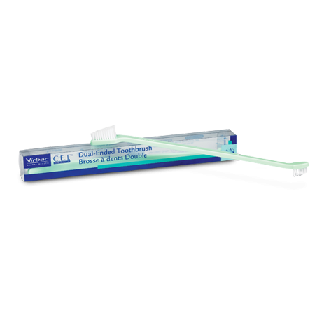 C.E.T. Dual-Ended Toothbrush - ThrivingPetsNew