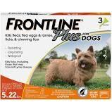 Frontline Plus for Dogs Orange up to 22 lbs 3 pack - ThrivingPetsNew
