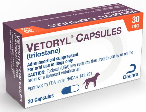 Vetoryl (Trilostane) 30mg Capsule 30ct