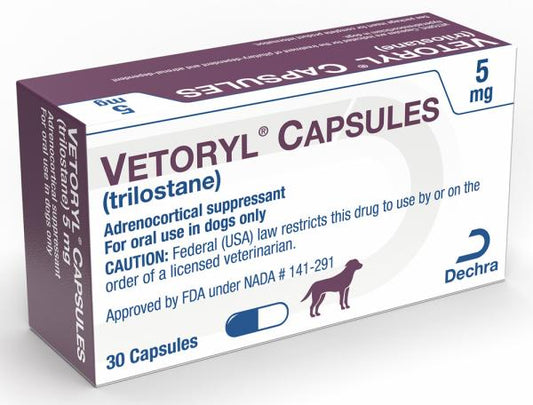 Vetoryl (Trilostane) 5mg Capsules 30ct