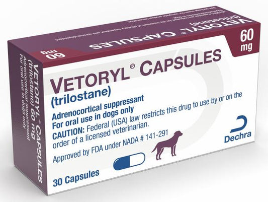 Vetoryl (Trilostane) 60mg Capsule 30ct