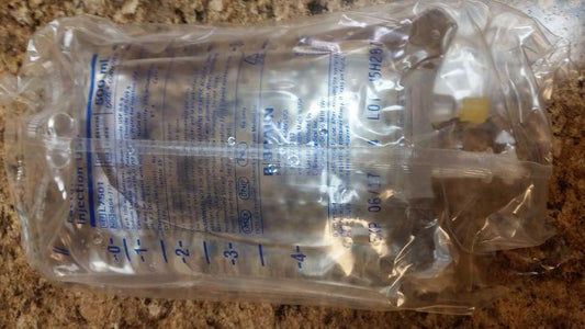 DEHP-Free Lactated Ringers Injection 500ml Bag Case of 24 Braun Brand