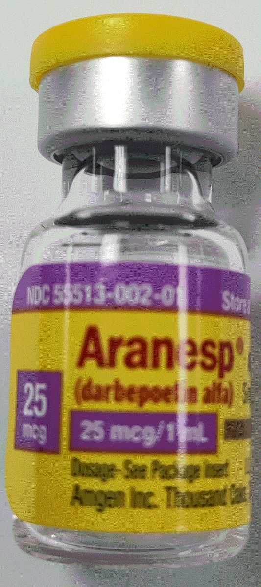 Aranesp (Darbepoetin Alfa) Inj 25 mcg/ml 1ml Vial Albumin Free