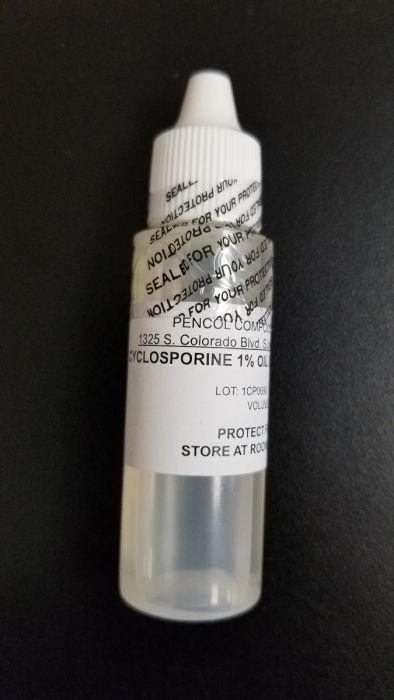 Cyclosporine Ophthalmic Solution 1% 15ml Bottle