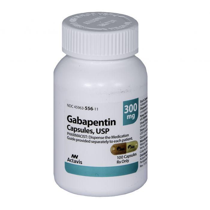 Gabapentin Capsules 100mg, Bottle of 100