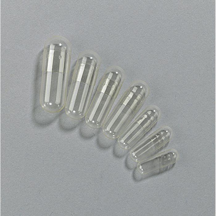 Gelatin Capsules, Size #1, 100ct