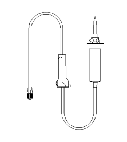 IV Admin Set DEHP-Free BBraun 85 Inch Length