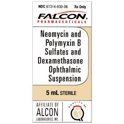 Neomycin Polymyxin Dexamethasone Ophthalmic Suspension 5ml Bottle