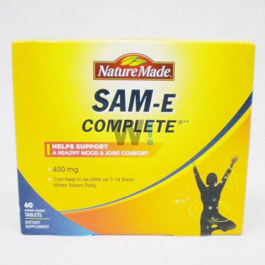 S-Adenosyl (SAMe) Tab 400mg 60ct Blister Pack